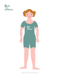 Dress Like a Woman Paper Doll, Ellie