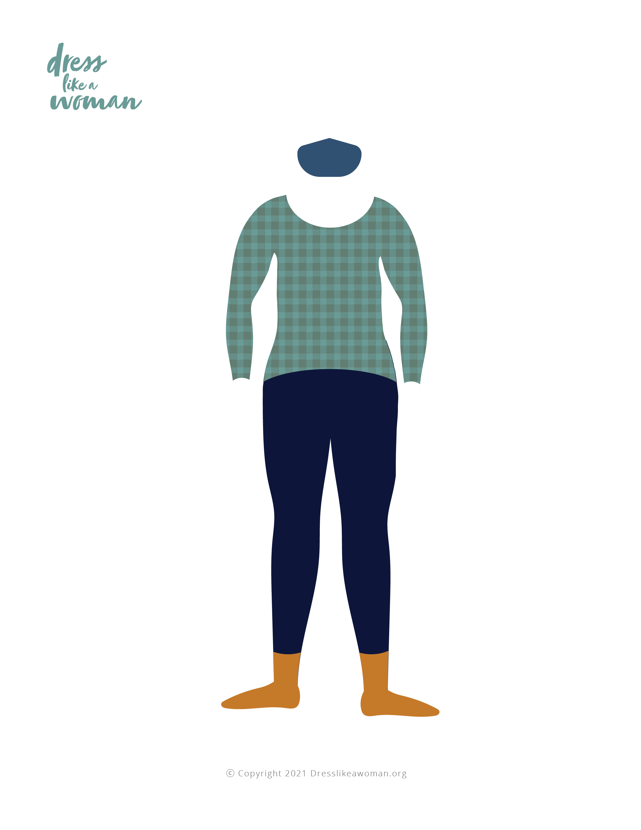 Paper Doll Outfit, Everyday Hero