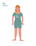 Dress Like a Woman Paper Doll, Jade