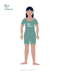 Dress Like a Woman Paper Doll, Mala