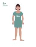 Dress Like a Woman Paper Doll, Maya